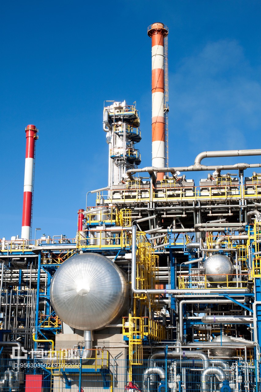 煉油廠 石化 化工廠 工業建筑 管道 生產